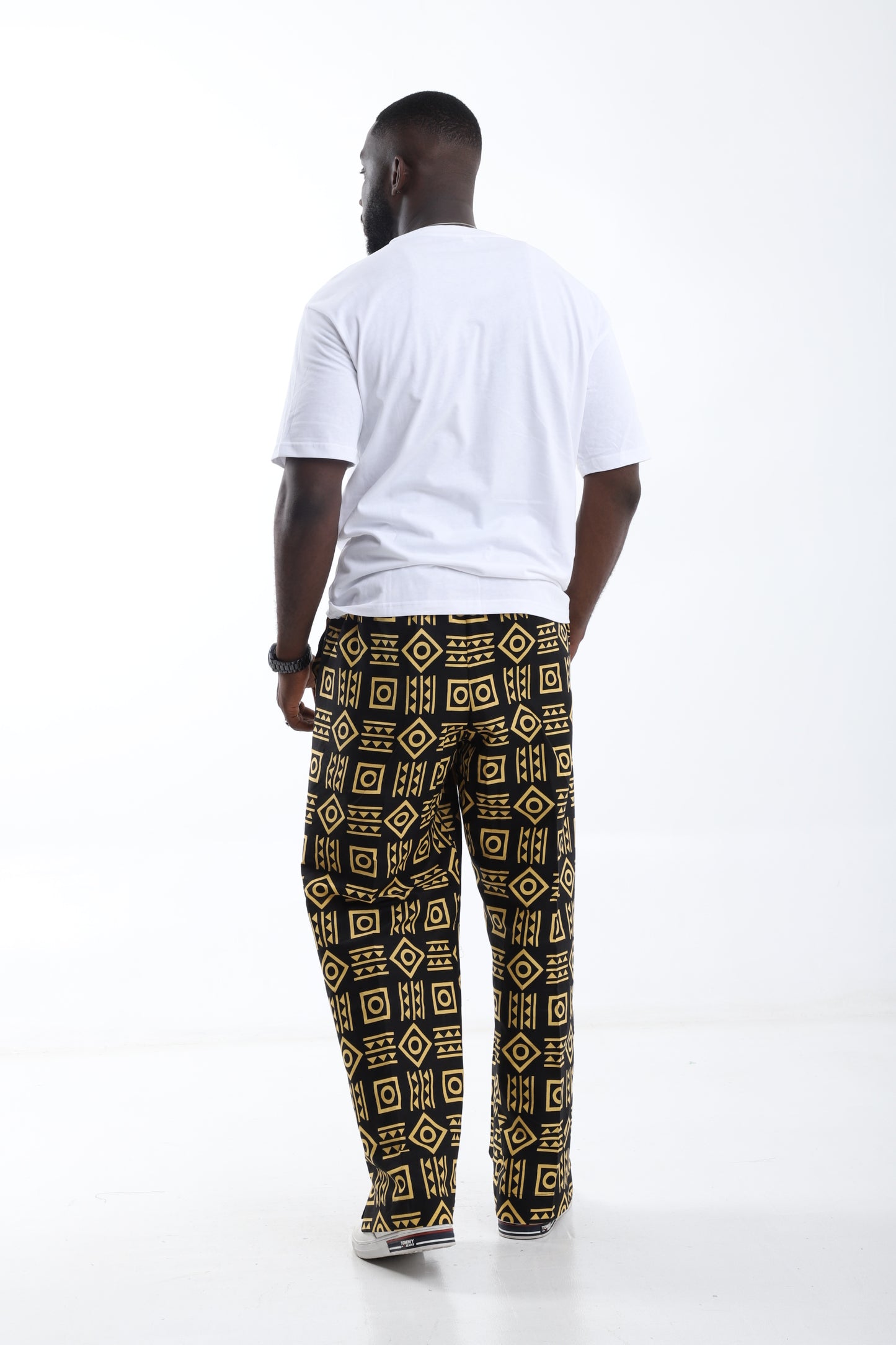 Gold Echo Tribal Trouser