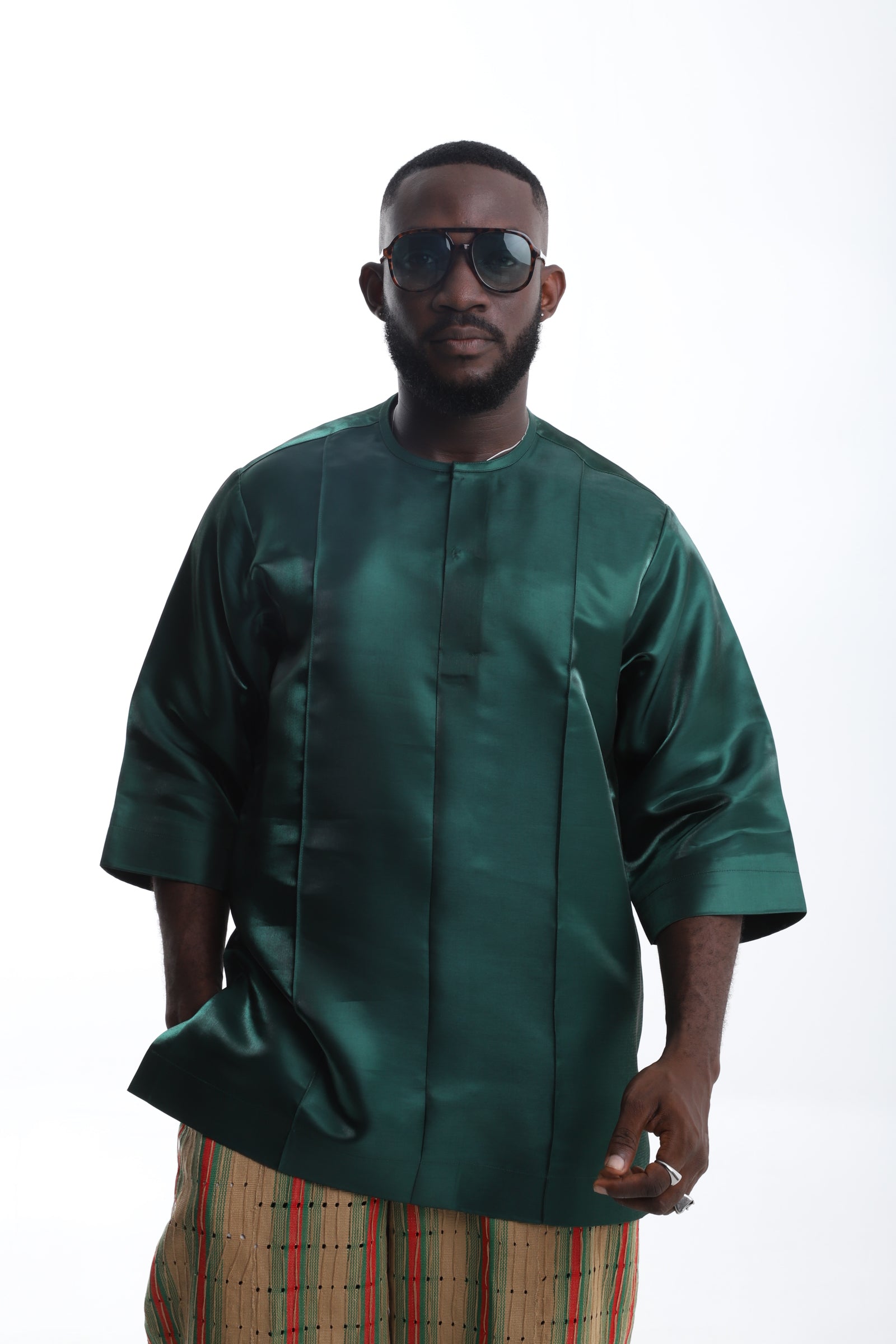 The Emerald Aura Top – Bold Simplicity