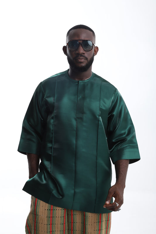 The Emerald Aura Top – Bold Simplicity