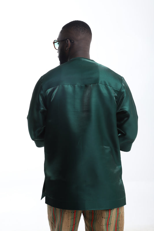 The Emerald Aura Top – Bold Simplicity
