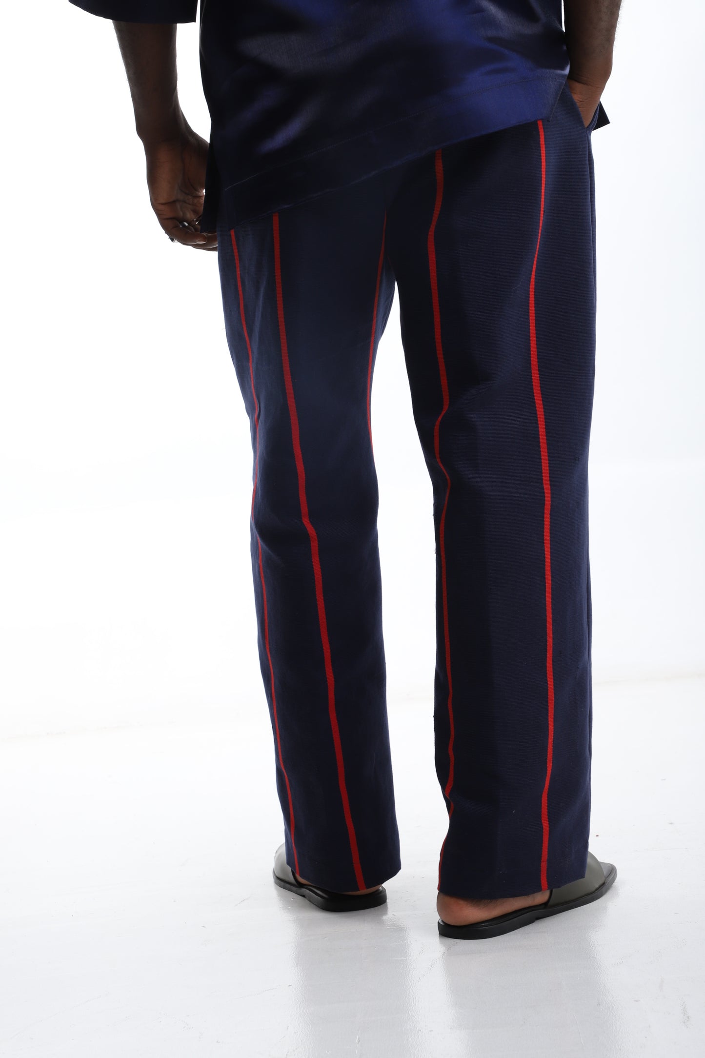 The Prestige Stripe Aso-Oke Trousers