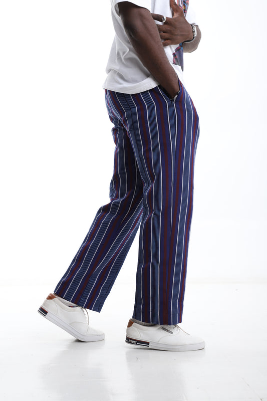 Indigo Rhythm Aso-Oke Trousers
