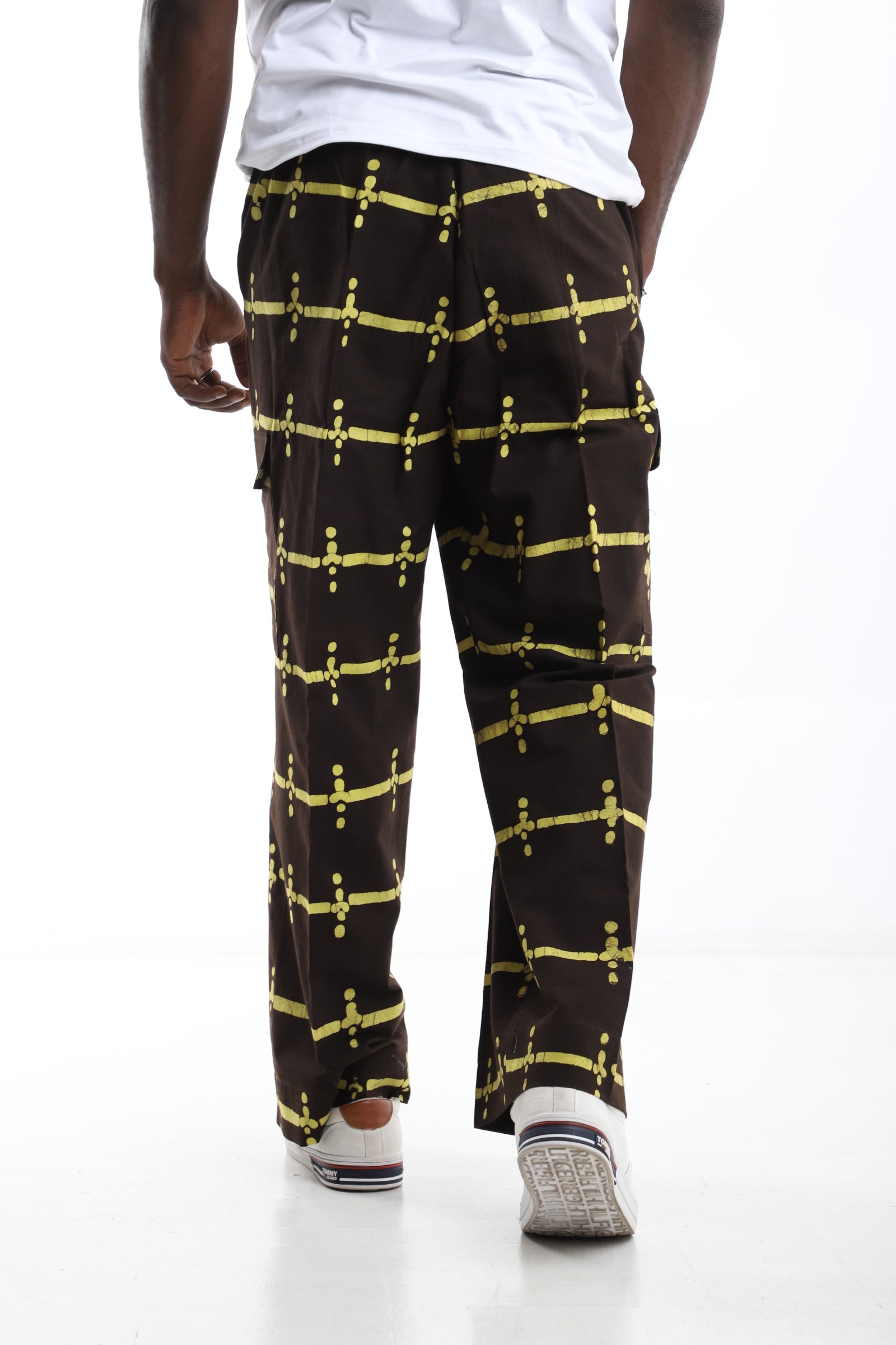 Electric Grid Adire Trousers