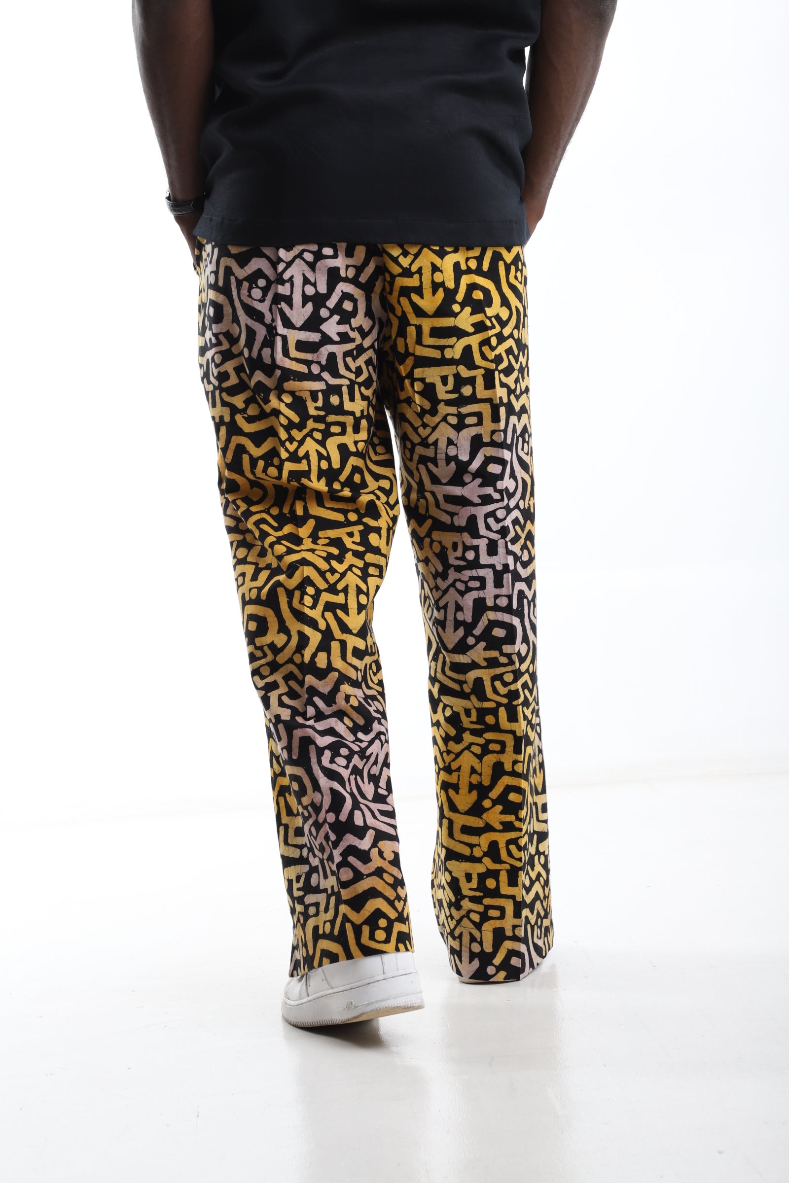 Bold Maze Adire Trousers