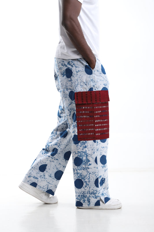 Indigo Sky Adire Trousers