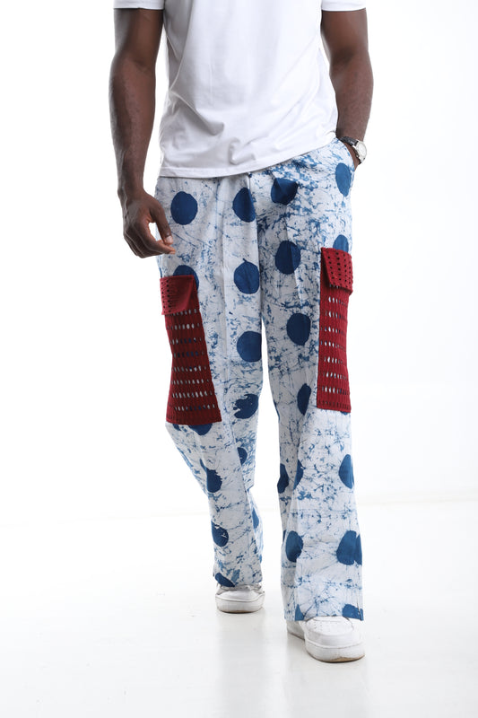 Indigo Sky Adire Trousers