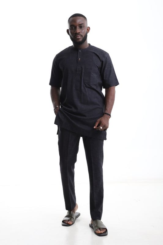 Black Senator Wear with Subtle Textured Finish