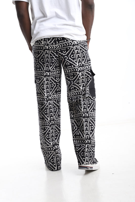 Exclusive Monochrome Adire Trouser