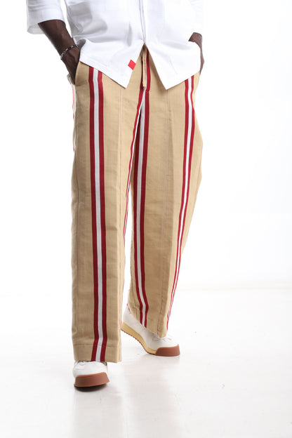 Exclusive Aso-Oke Trouser – Heritage Woven in Style