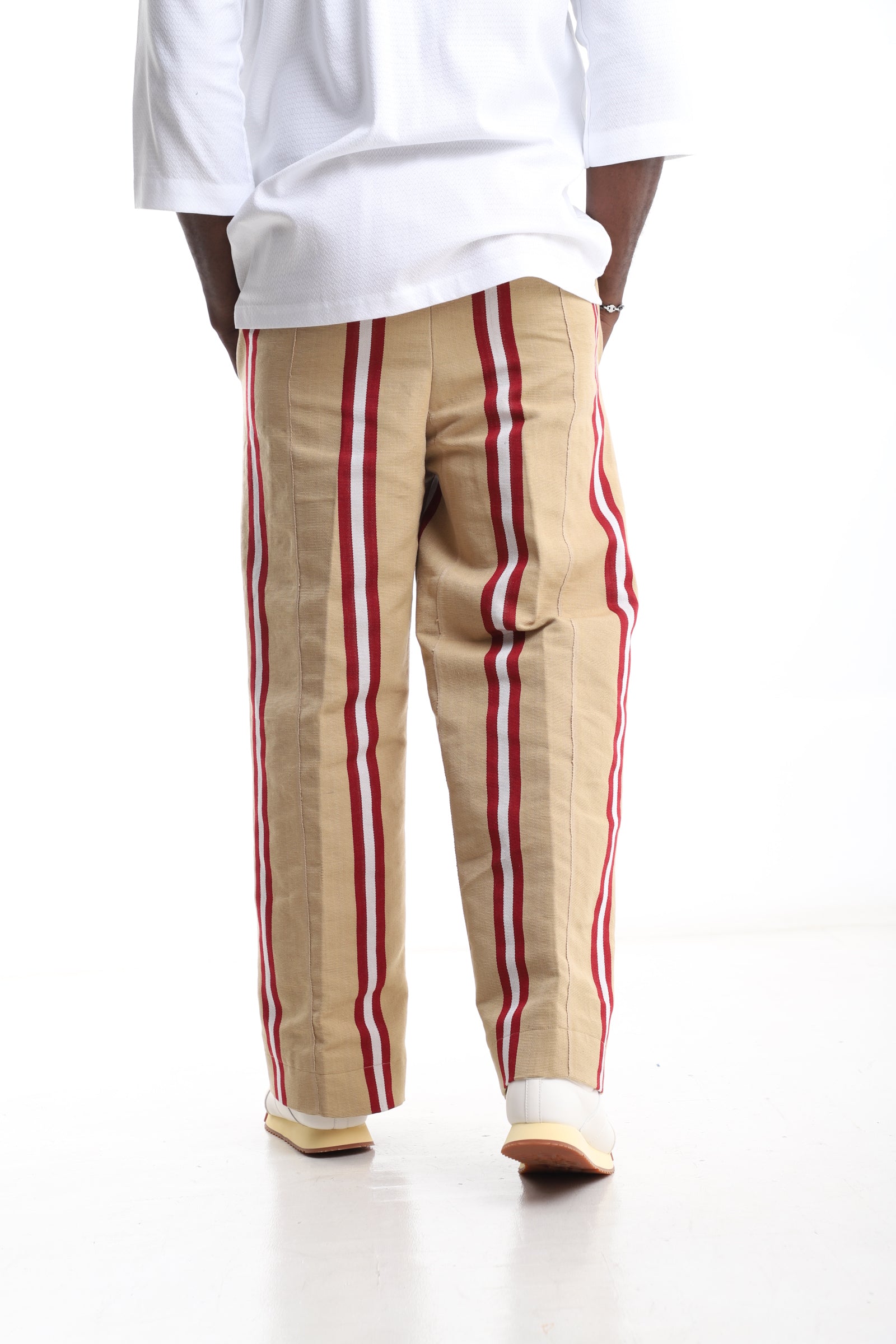 Exclusive Aso-Oke Trouser – Heritage Woven in Style