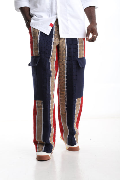 Exclusive Aso-Oke Trouser – Tradition Reimagined in Color and Craft