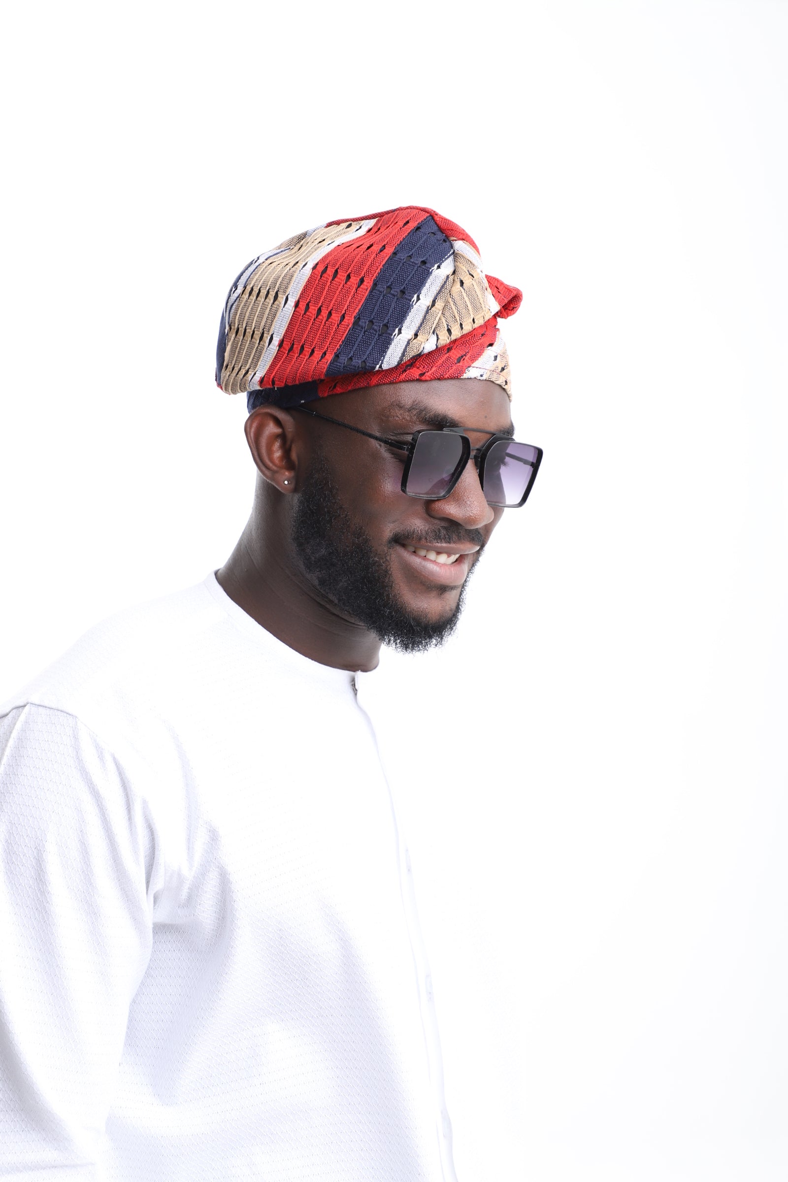 Exclusive Multicolor Aso-Oke Cap