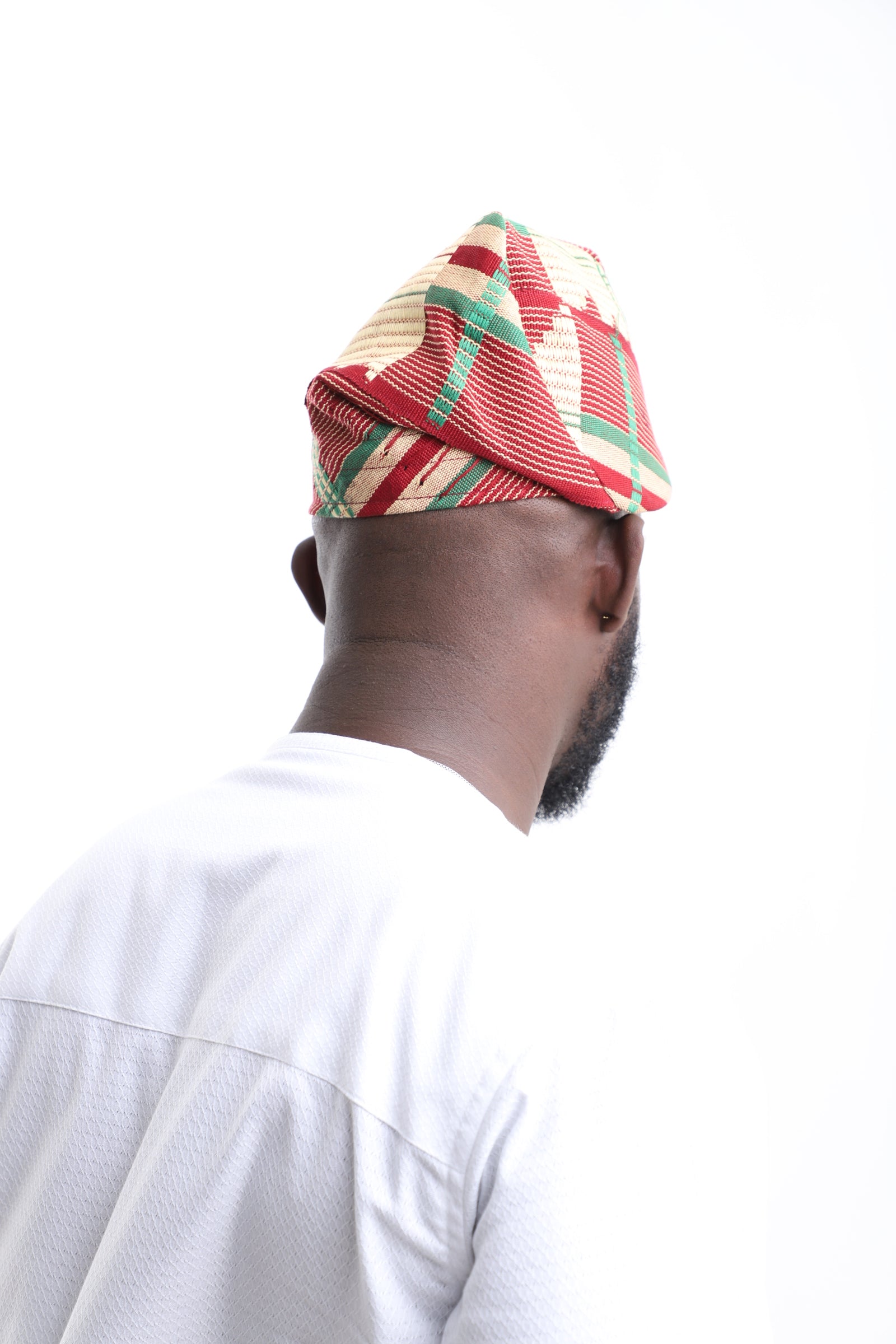 Exclusive Aso-Oke Cap – Heritage Woven in Colour