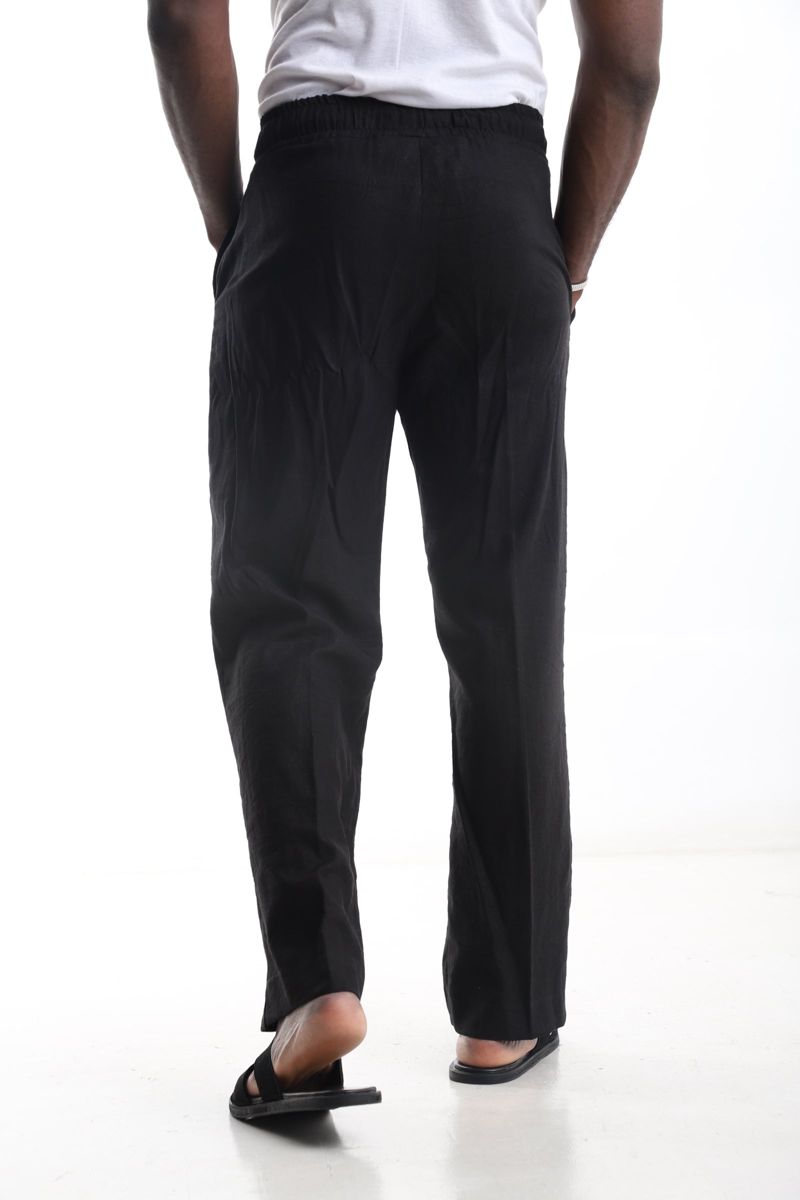 Premium Black Linen Trouser