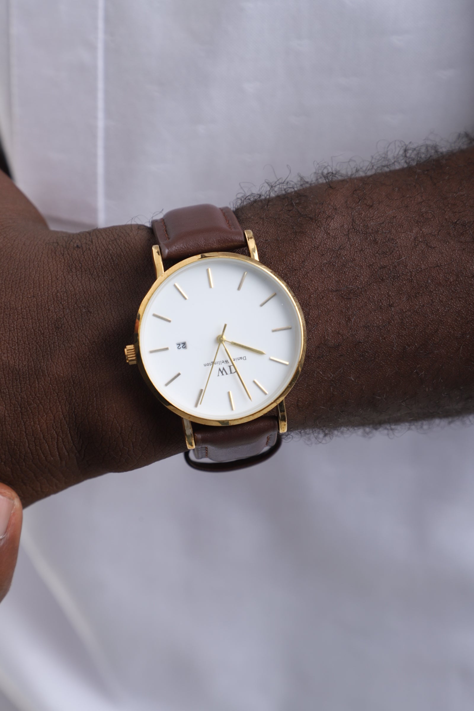 Brown Leather Strap | Men’s Classic Timepiece