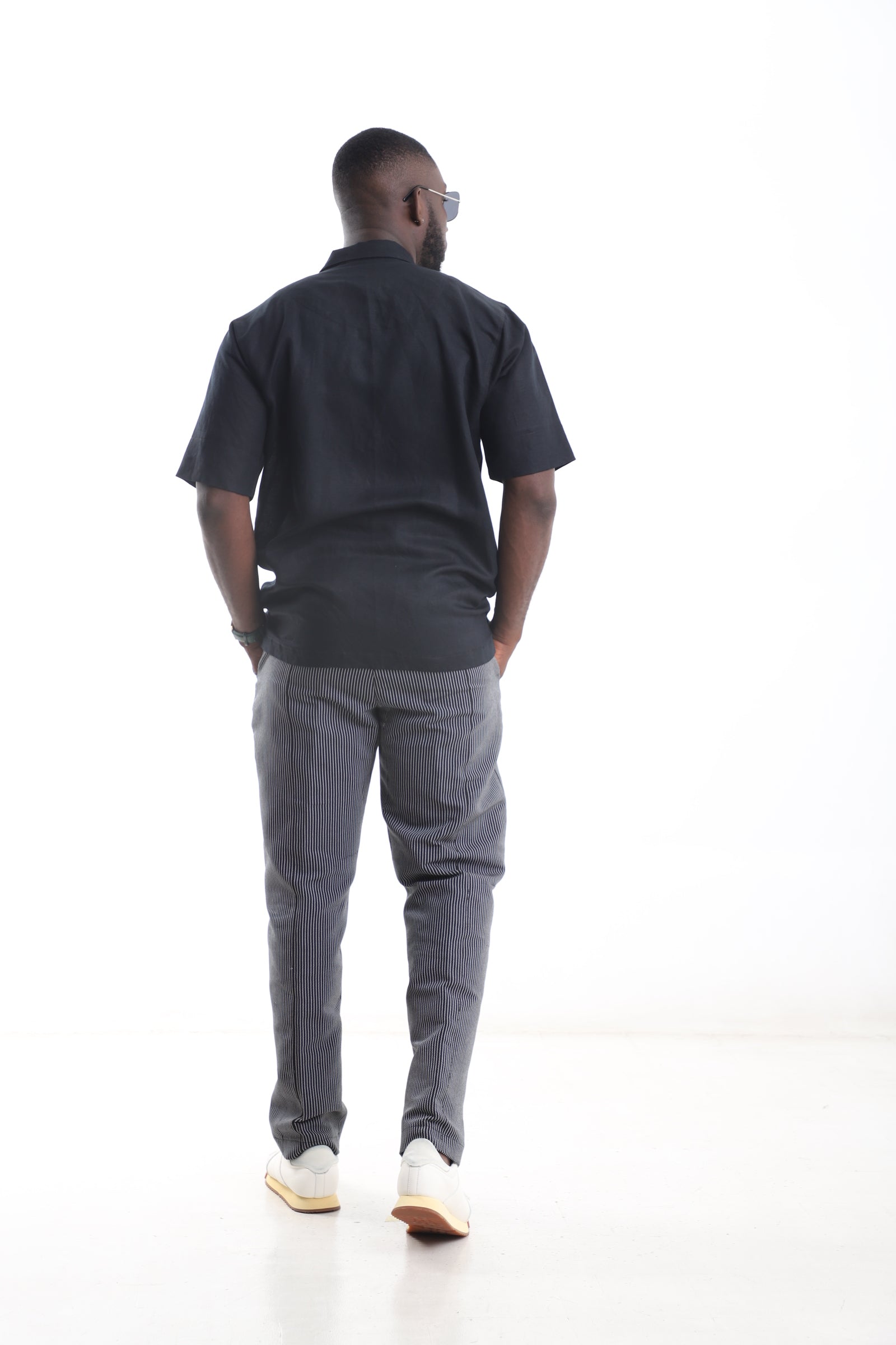 Premium Aso-Oke Men’s Trousers – Modern African Tailored Pants