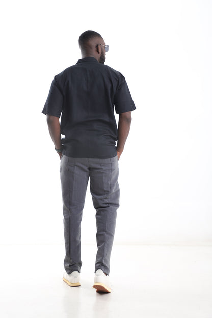 Premium Aso-Oke Men’s Trousers – Modern African Tailored Pants