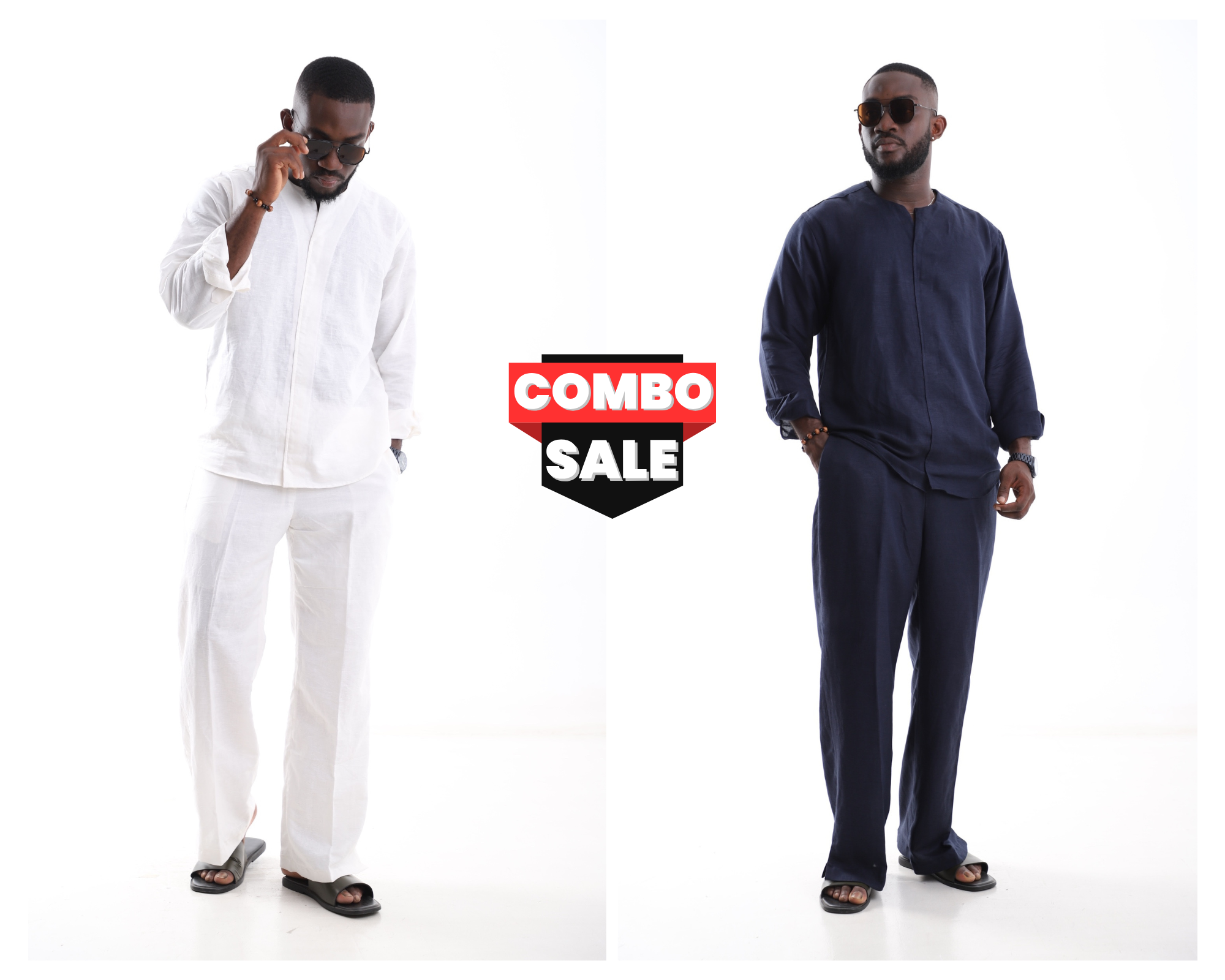 Black Friday Combo Deal – Premium Men’s Linen Two-Piece Set
