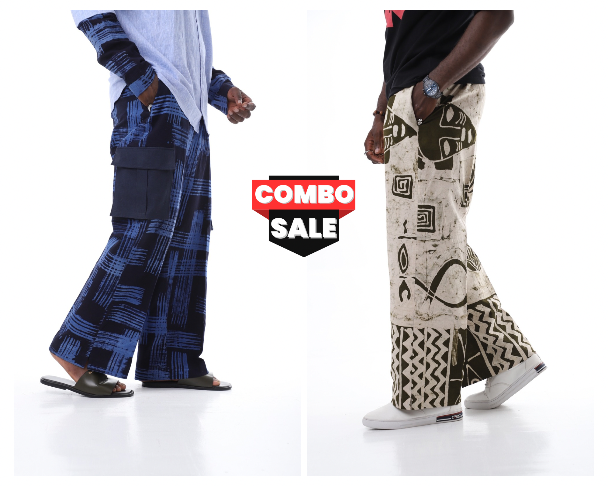 Black Friday Combo Deal – Premium Adire Trousers