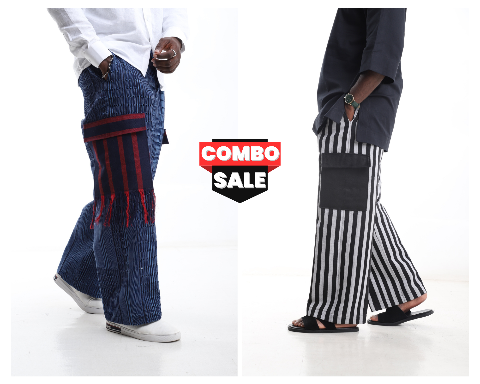 Men’s Aso-Oke Pants Combo Deal