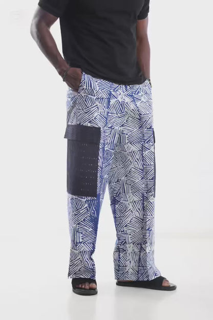 Indigo Rhythm Adire Pants